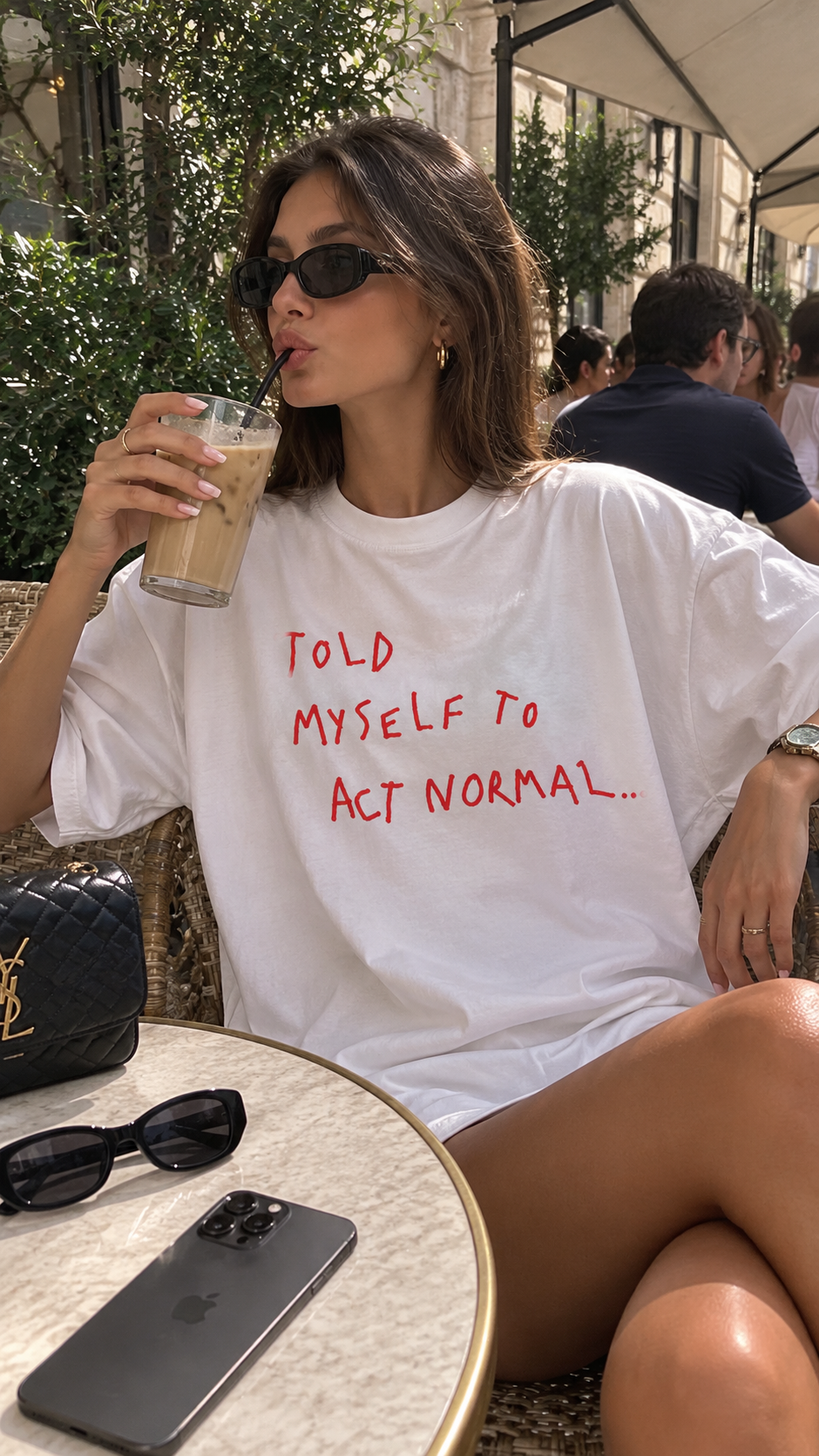 Act normal